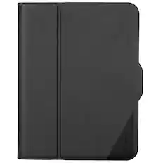 Front. Targus - VersaVu Slim Antimicrobial Case for Apple iPad mini (A17 Pro) and iPad mini (6th generation 2021) - Black.