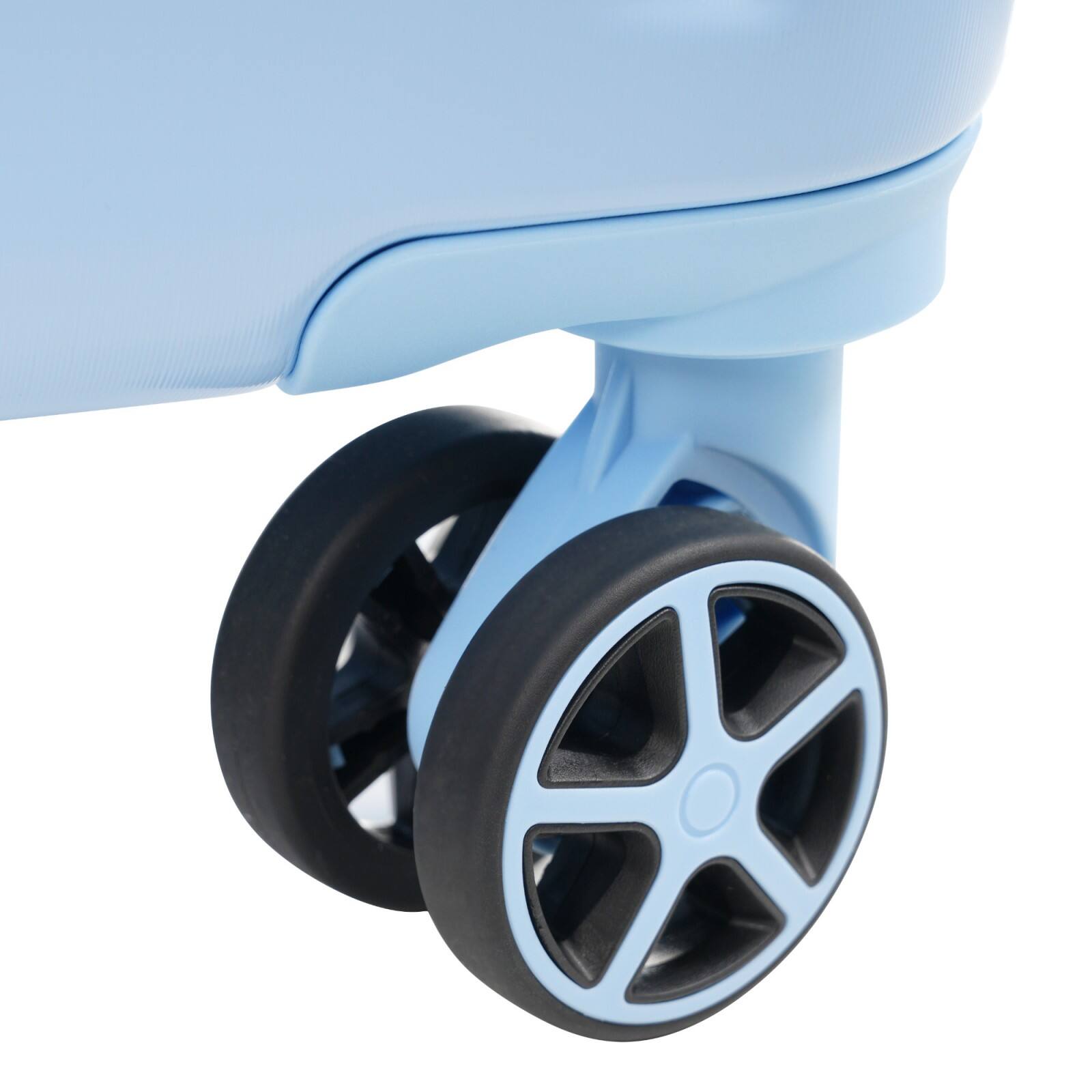 Alt View 2. PexFix - Travel Luggage Sets 20/24/28 Inch-3 Piece Hard Shell ABS Suitcases with Double Spinner Wheels, Lightweight & Durable - Sky Blue.