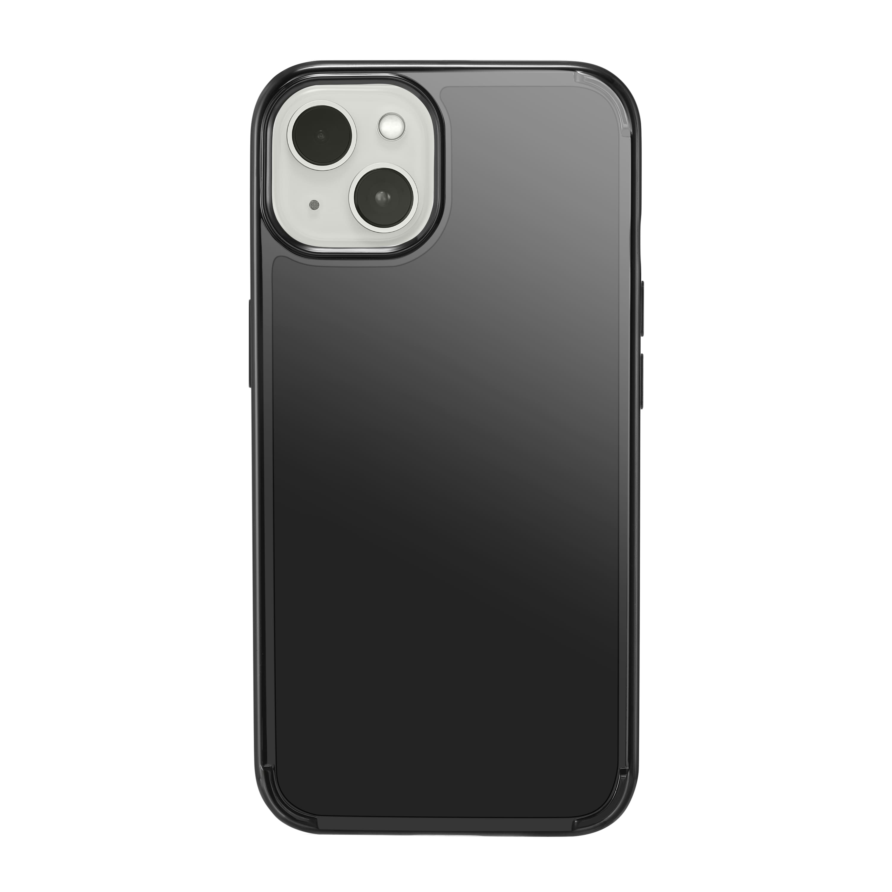 Front. Insignia™ - Hard Shell Case with MagSafe for iPhone 13 - Black.