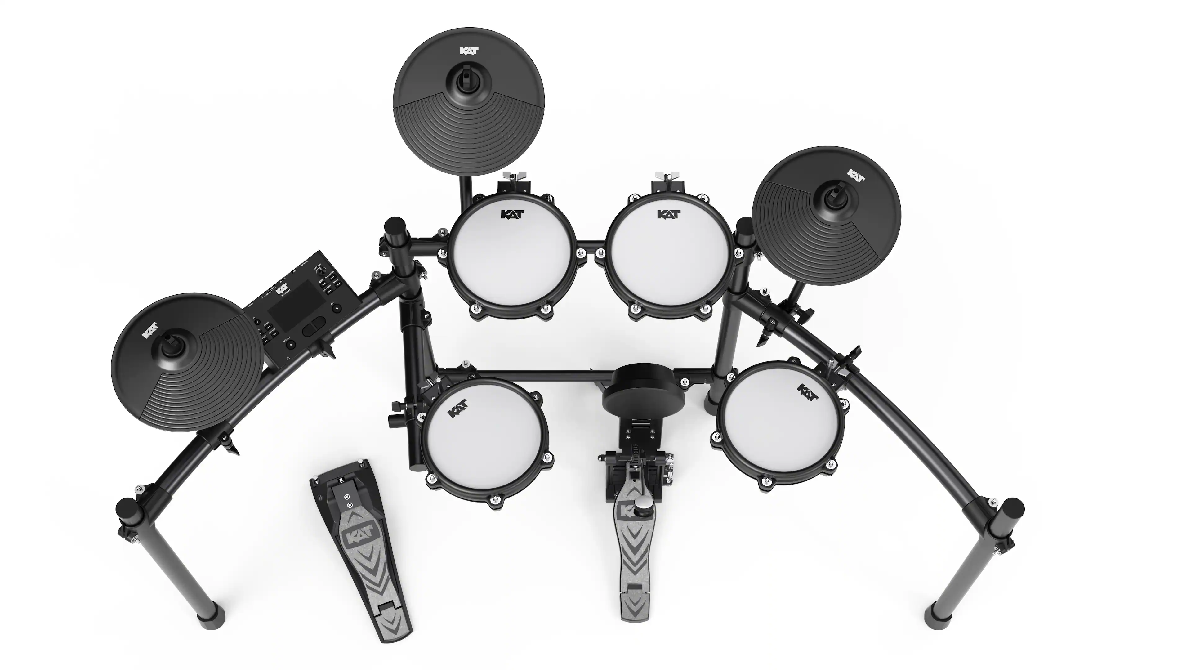 Alt View 14. KAT Percussion - KT-150 Electronic Drum Kit - Black.