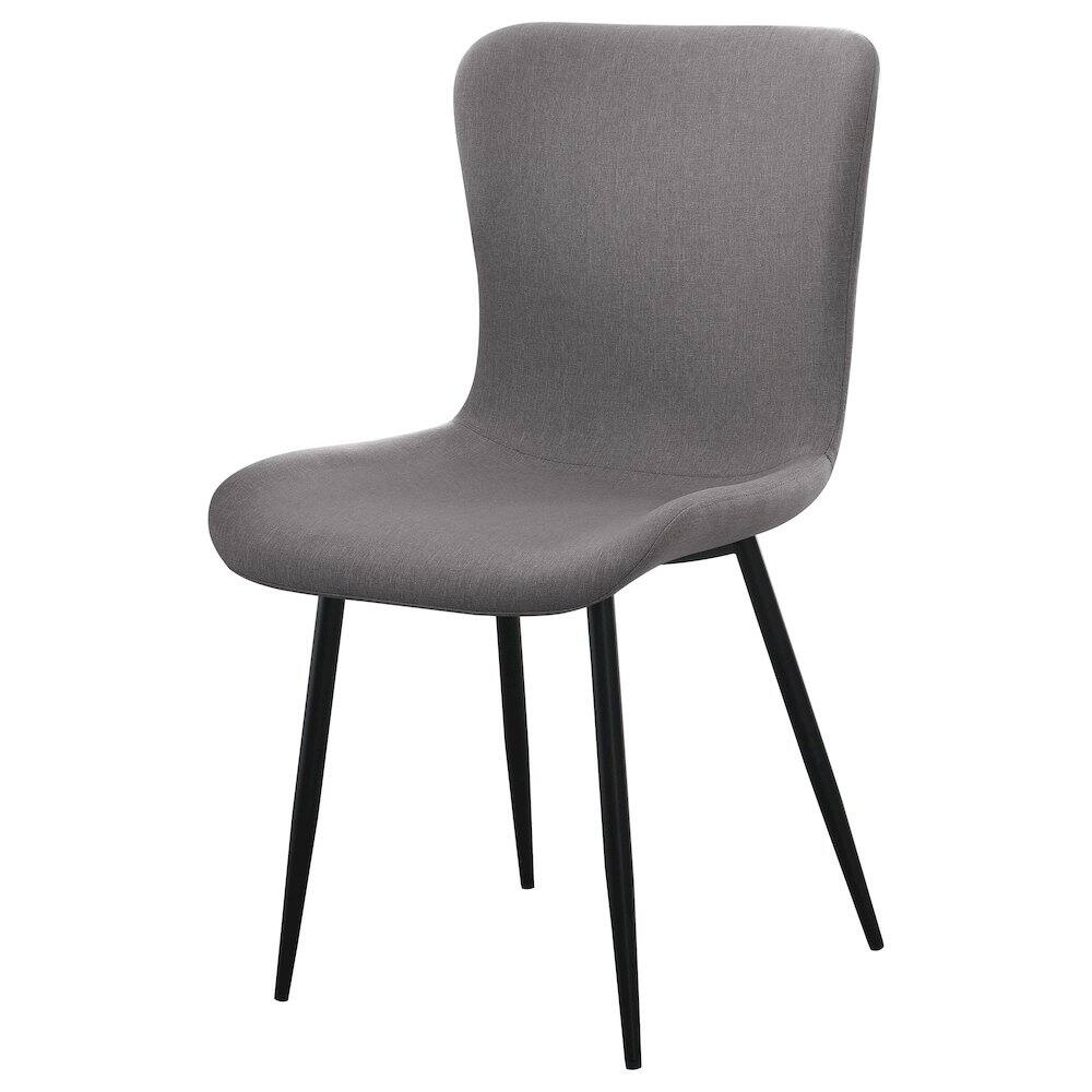 Alt View 4. Coaster Co. of America - Horizon Upholstered Dining Side Chair Taupe (Set of 2) - Grey.