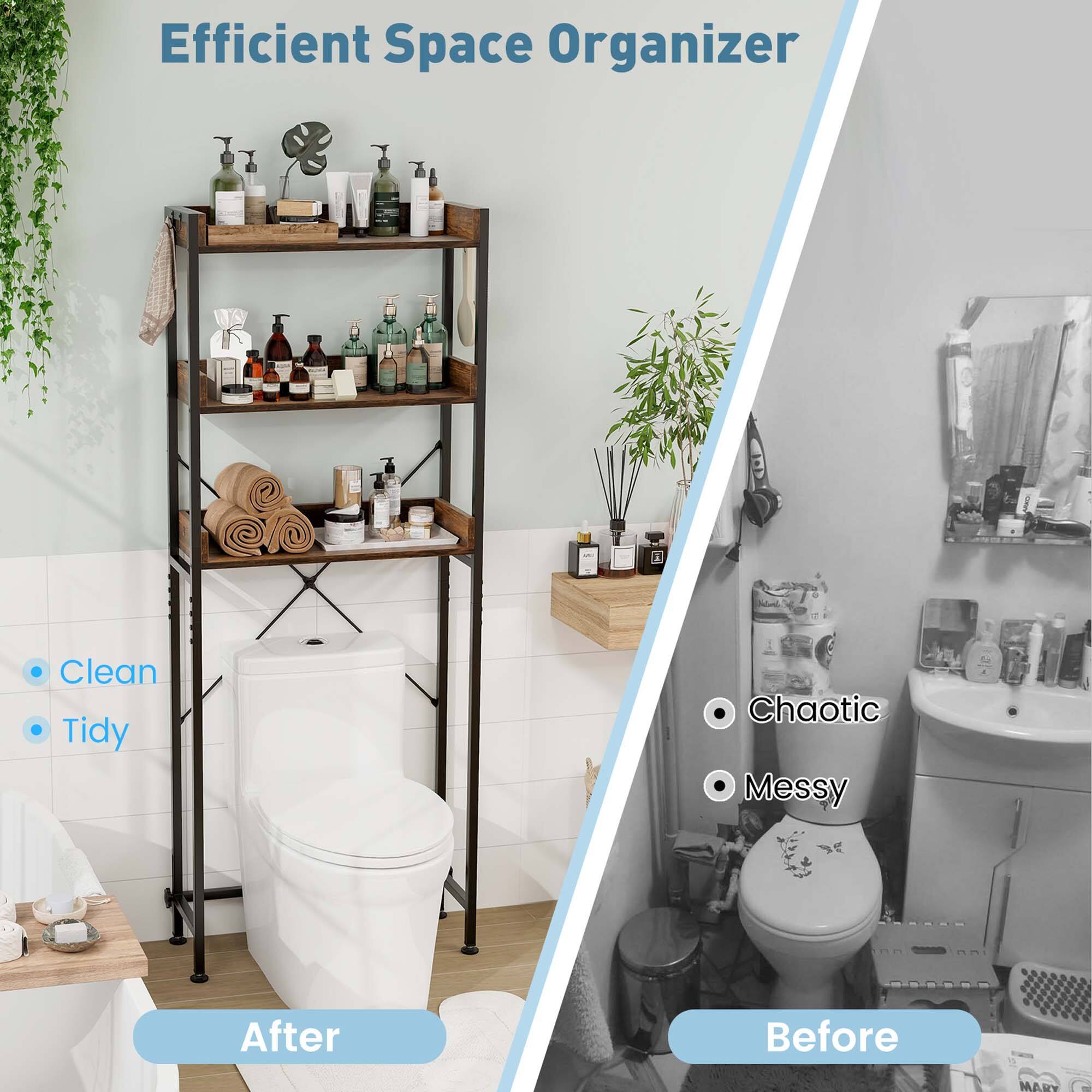 Efficient Space Organizer - Clean, Tidy - Chaotic, Messy - After, Before - MARY