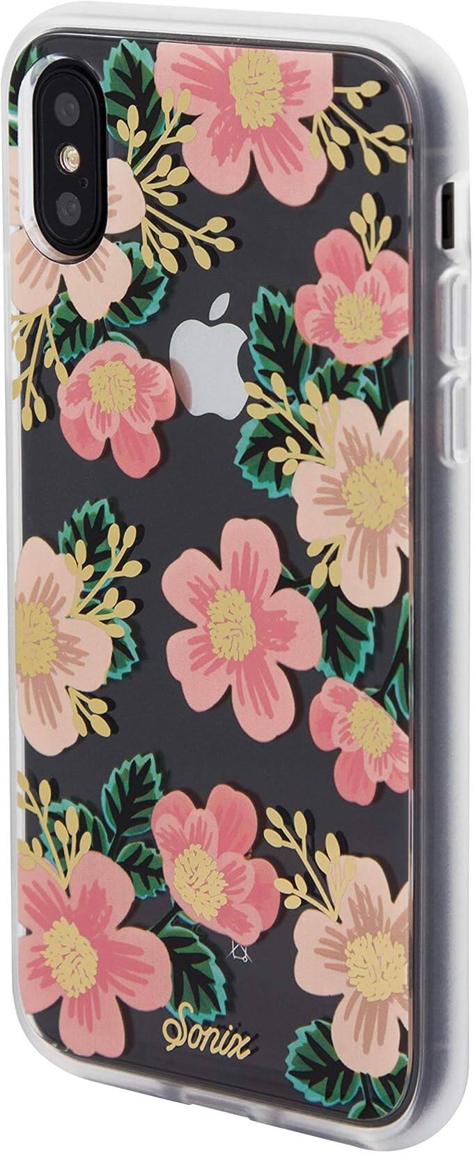Back. Sonix - Sonix Clear Coat Case for iPhone X/XS  | Color: Southern Floral - Southern Floral.