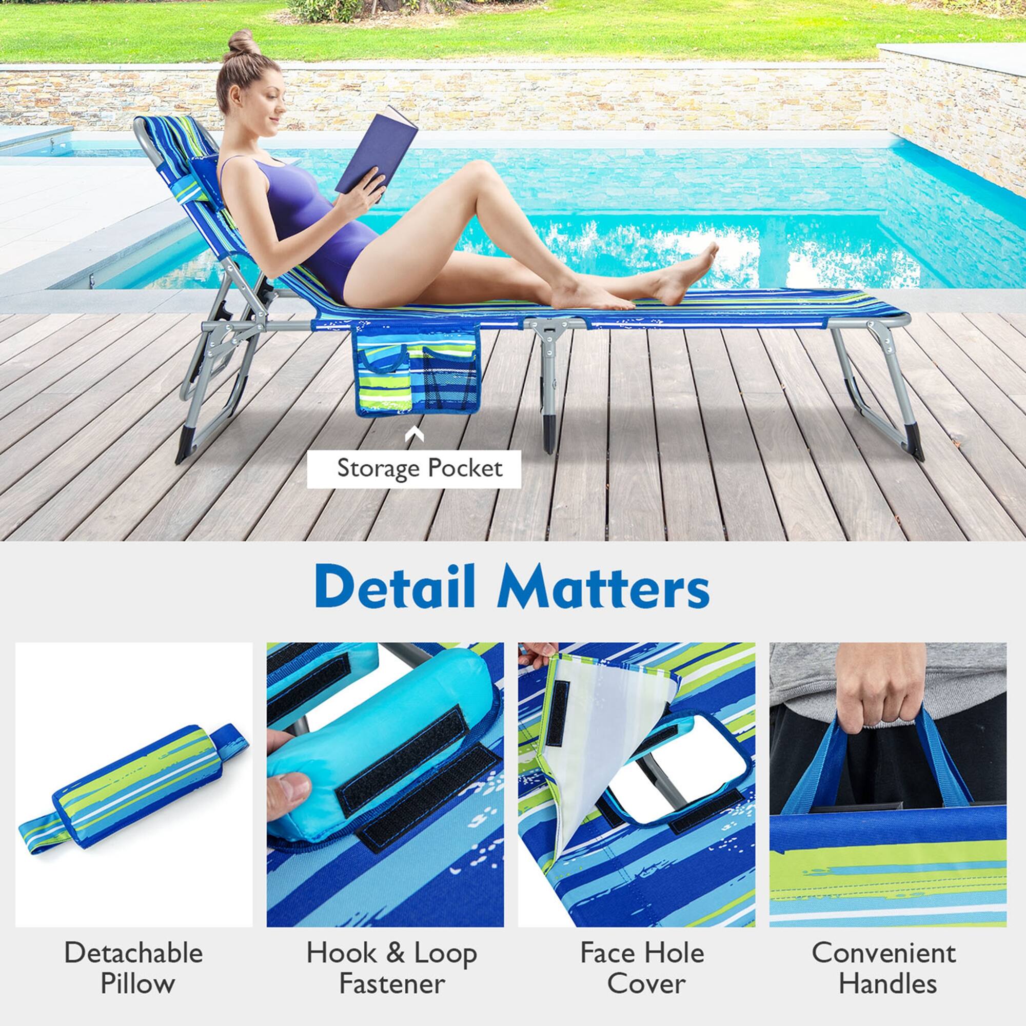 Storage Pocket, Detail Matters, Detachable Pillow, Hook & Loop Fastener, Face Hole Cover, Convenient Handles