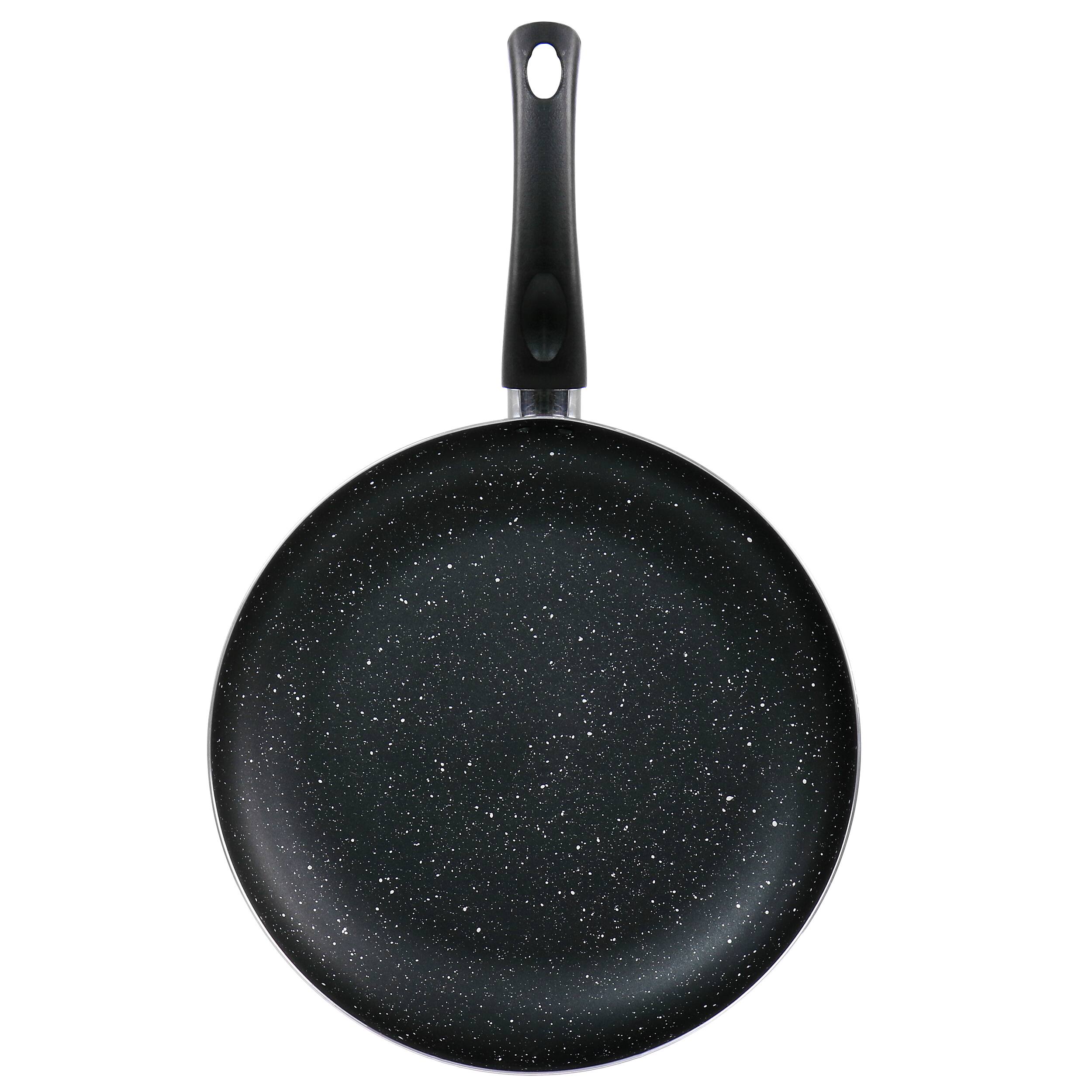 Alt View 1. Oster - Oster Luneta 11.5 Inch Aluminum Nonstick Frying Pan in Red - Red.