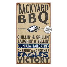Jardine - Juniata Eagles 11'' x 20'' Indoor/Outdoor BBQ Sign - Brown