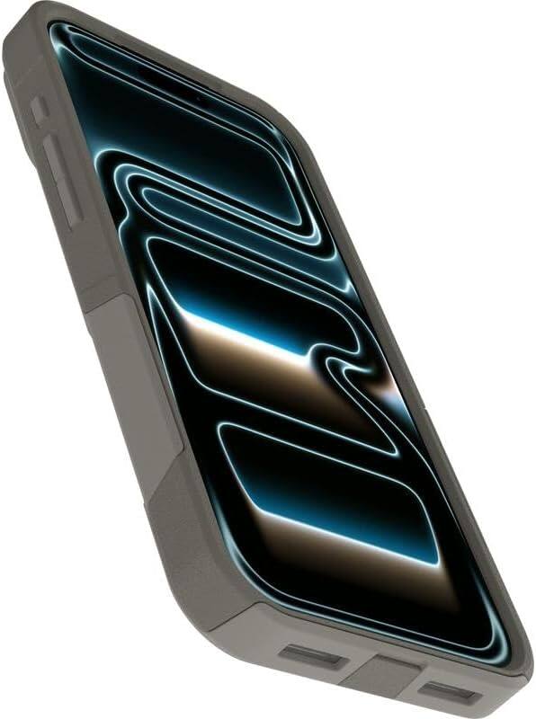 Alt View 1. OtterBox - OtterBox iPhone 17 Pro Max, Bundle: Commuter Series MagSafe Case & Screen Protector, Built-in magnets, Thin & Protective - Grey Comfort (Beige).