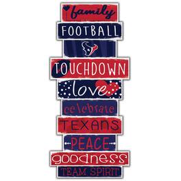 Fan Creations - 5'' x 24'' Celebrations Stack Sign - Multicolor