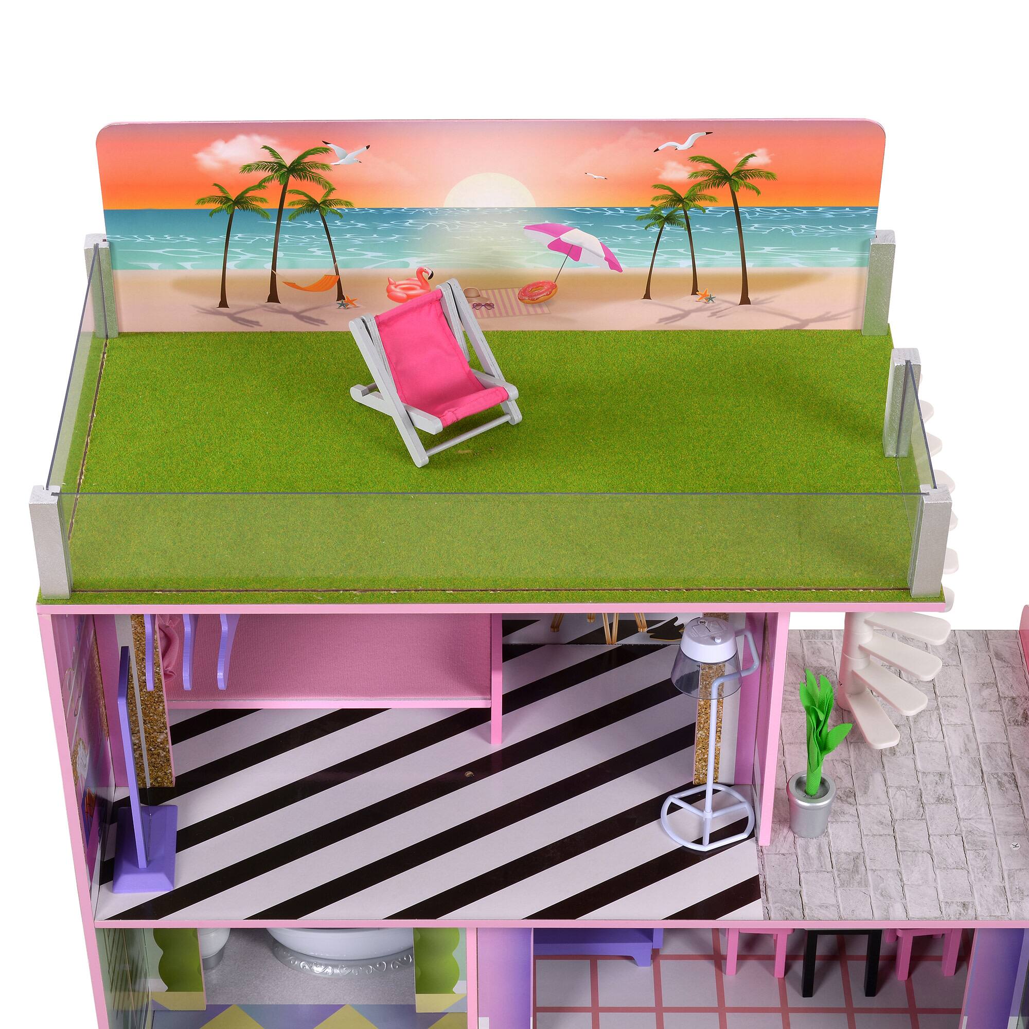Alt View 2. Teamson Kids - Dreamland Sunset Dollhouse.