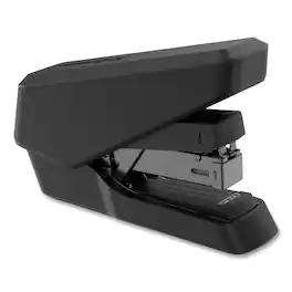 Fellowes - LX860 EasyPress Half Strip Stapler with Antimicrobial Protection, 40-Sheet Capacity, Black