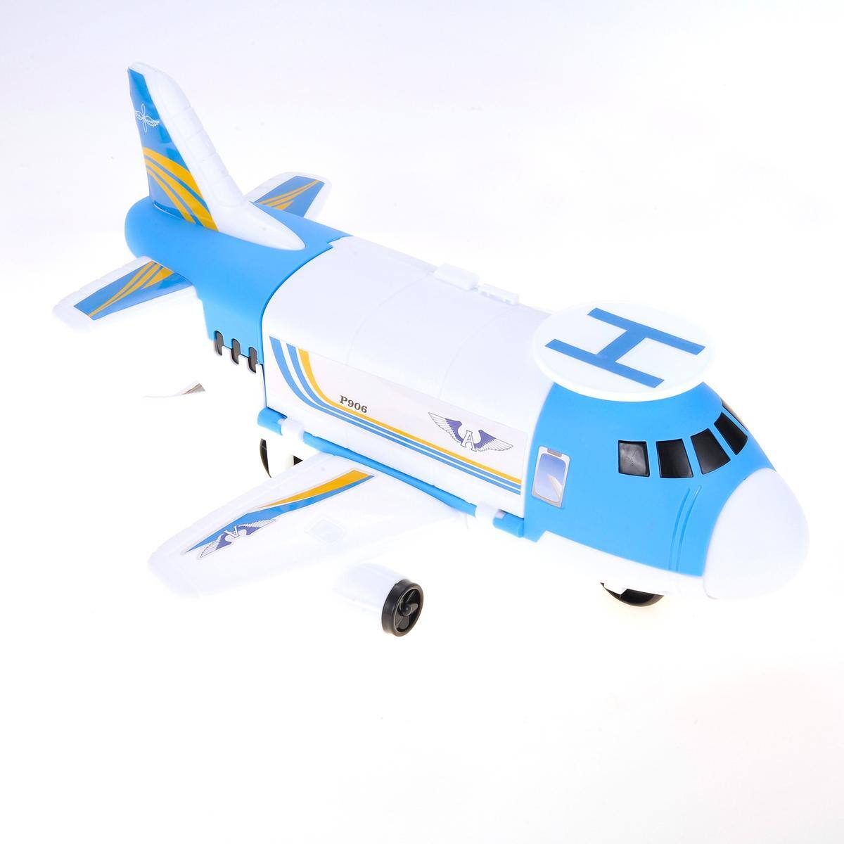 Alt View 1. JuzToys - STEM Toys Building Toys For Kids, Airplane Toy with Car Toy Helicopter Set, Take Apart Plane Toy for Kids - Multi.