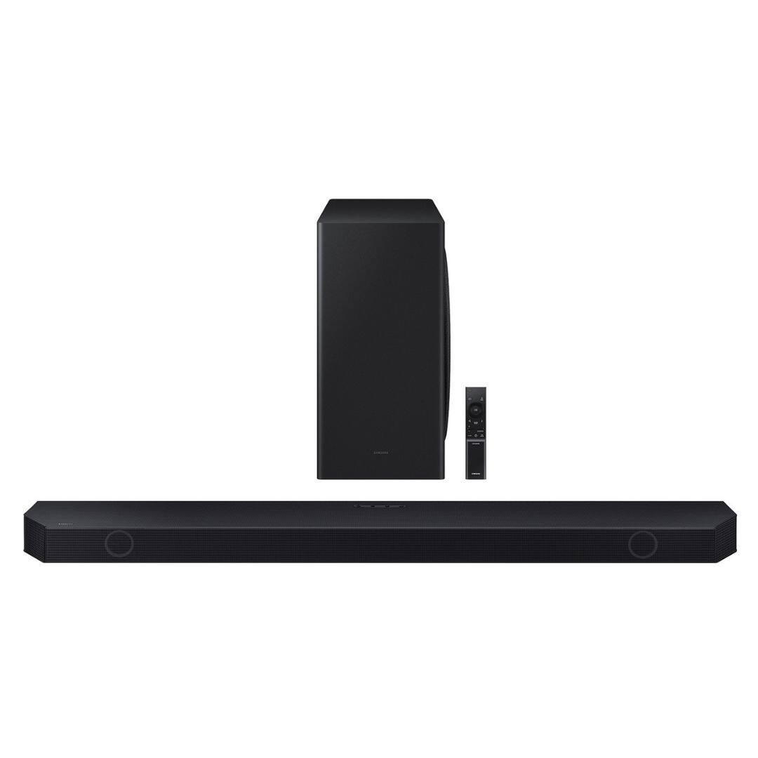 Front. Samsung - Samsung HW-Q800C Wireless Soundbar (HW-Q800C) - Black.