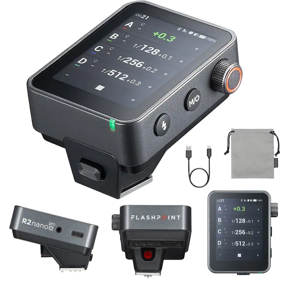 Trigger Pro Lights Slinger XPLOR 400 Pro II R2 TTL All in One Outdoor Flash, 2 Pack ...