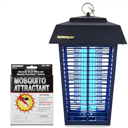 FLOWTRON FLOWTRON #MA 1000 OCTENOL For Use With ALL Electronic Insect Killers and Mosquito PowerTrap Devices MOSQUITO ATTRACTANT OCTENOL Makes your insect killer more effective at killing MOSQUITOES & BITING FLIES Slow-release cartridge emits attractant when on CAUTION