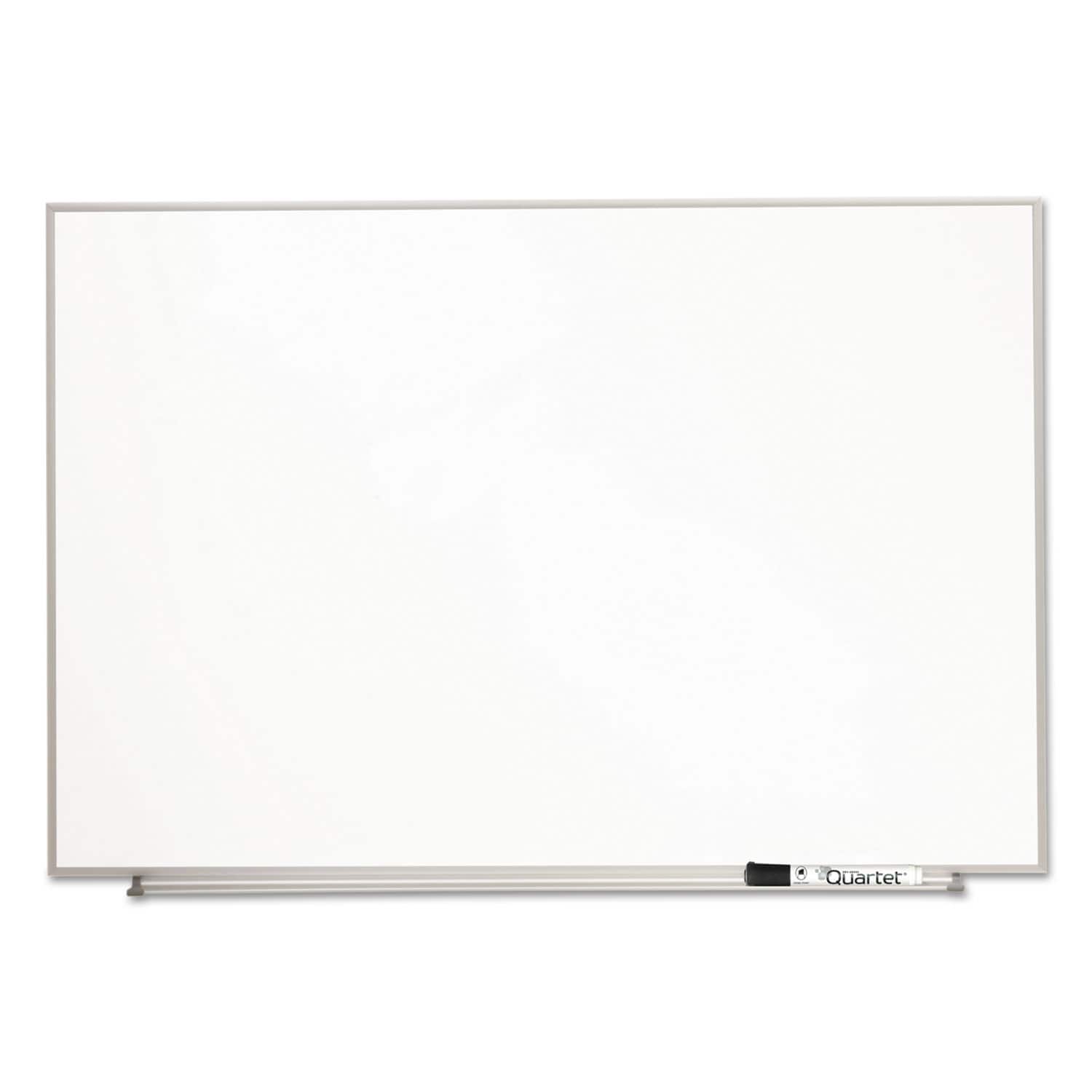 Quartet - Matrix Magnetic Boards, 48" x 31", White Surface, Satin Aluminum Frame