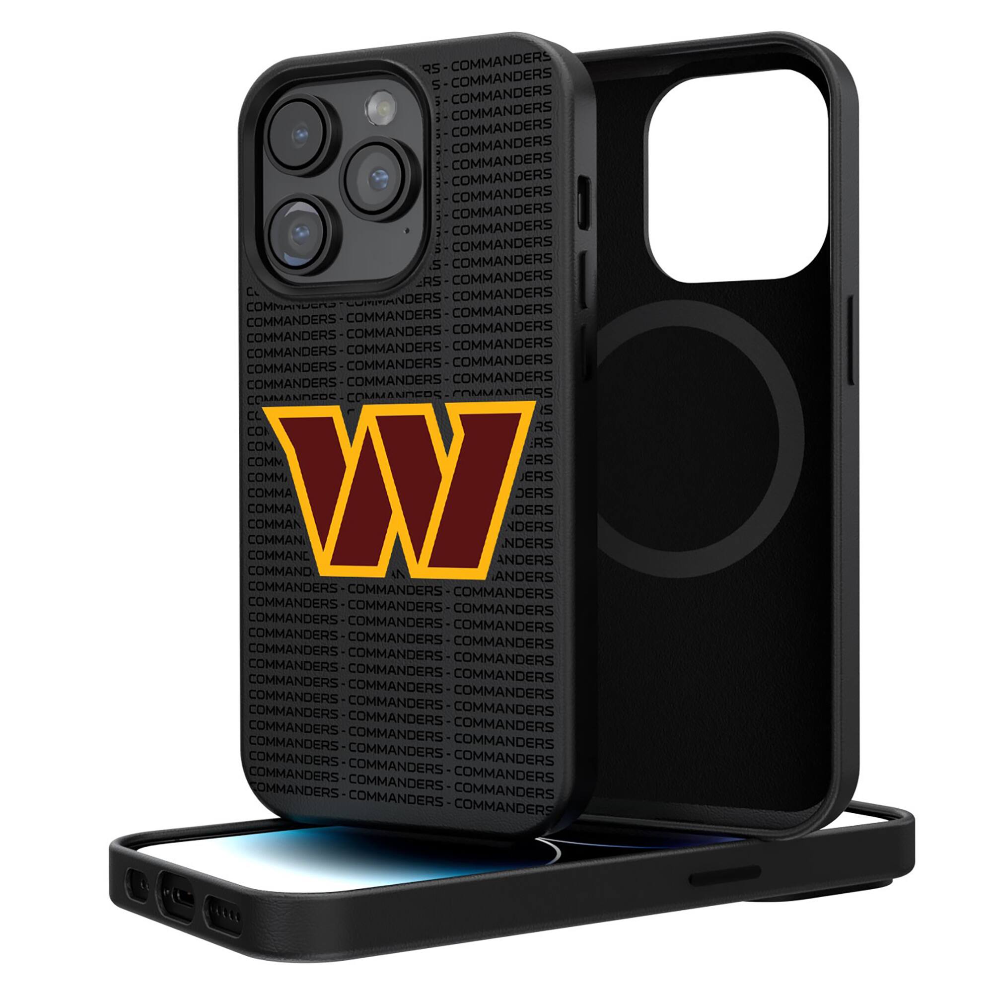 Keyscaper - NFL - Washington Commanders Primary Logo iPhone Magnetic Bump Case - 16 Pro - Black price history on PriceWatchPro