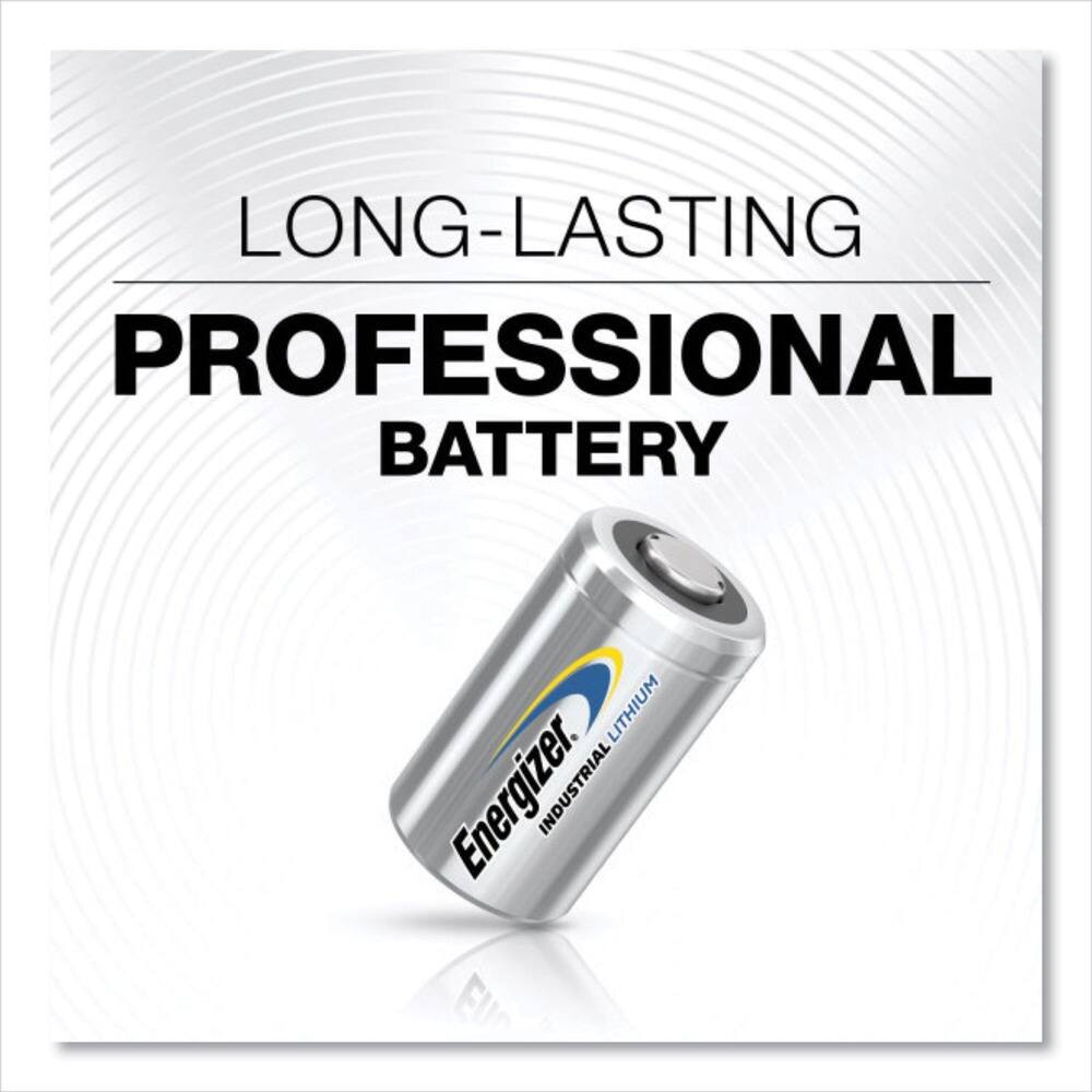 LONG-LASTING  
PROFESSIONAL BATTERY  
Energizer  
INDUSTRIAL LITHIUM