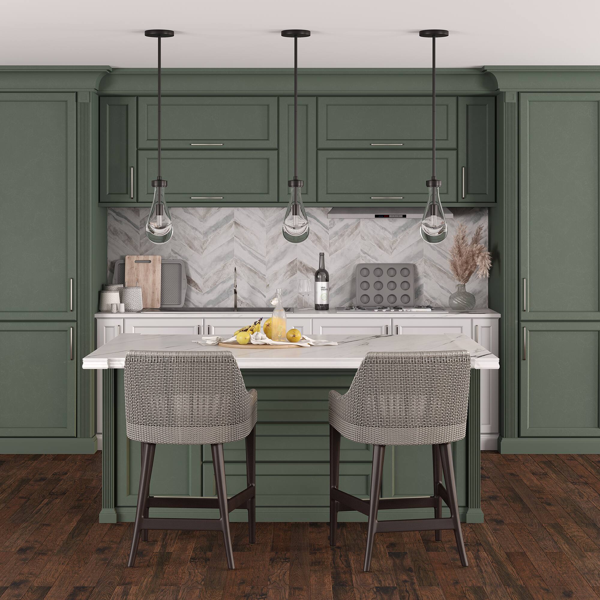 Alt View 11. Camden&Wells - Twyla Pendant Light - Blackened Bronze.