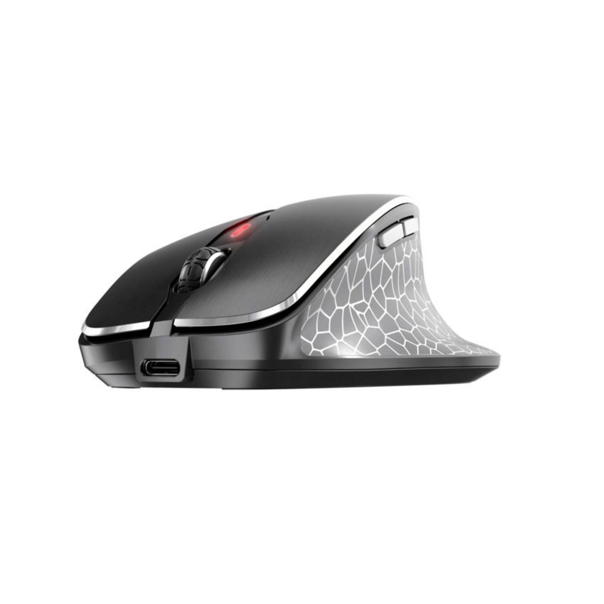 Alt View 14. CHERRY - MW 8C Ergo Wireless Optical Mouse - Black.