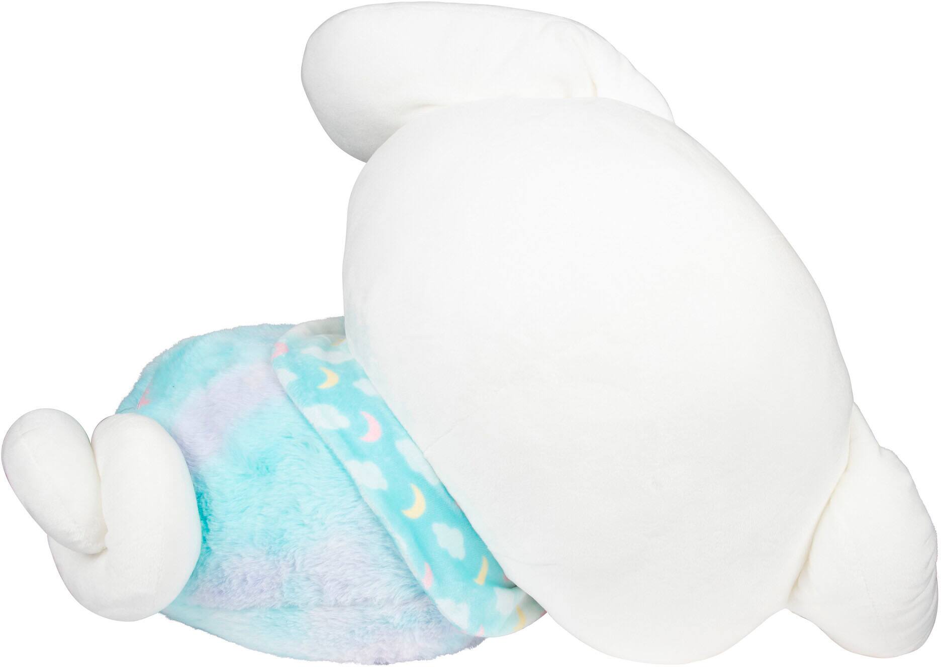 Back. Jazwares - Hello Kitty and Friends - 18" Sleeping Plush with Bear Accessory -  Cinnamoroll.