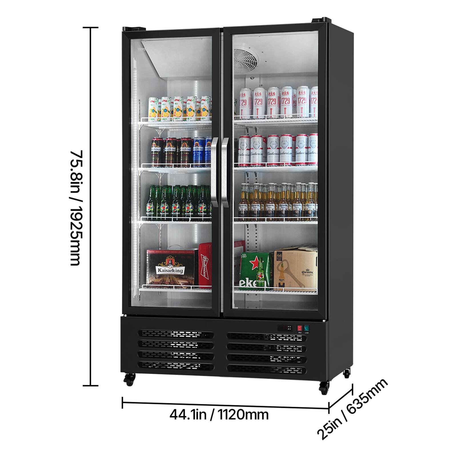 EA 2 S 723 I aks 129 I 5s 1723 I E 50 1  12 / 75.8in / 1925mm Kaisarking R  eke I 44.1in / 1120mm / 25in / 635mm