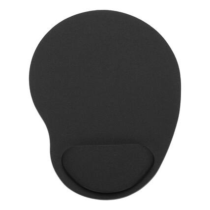 Front. Unique Bargains - Ergonomic Gel Mouse Pad with Wrist Rest Support Memory Foam Mat Non-Slip Base for Office Computers Laptop Keyboard Home - Black.