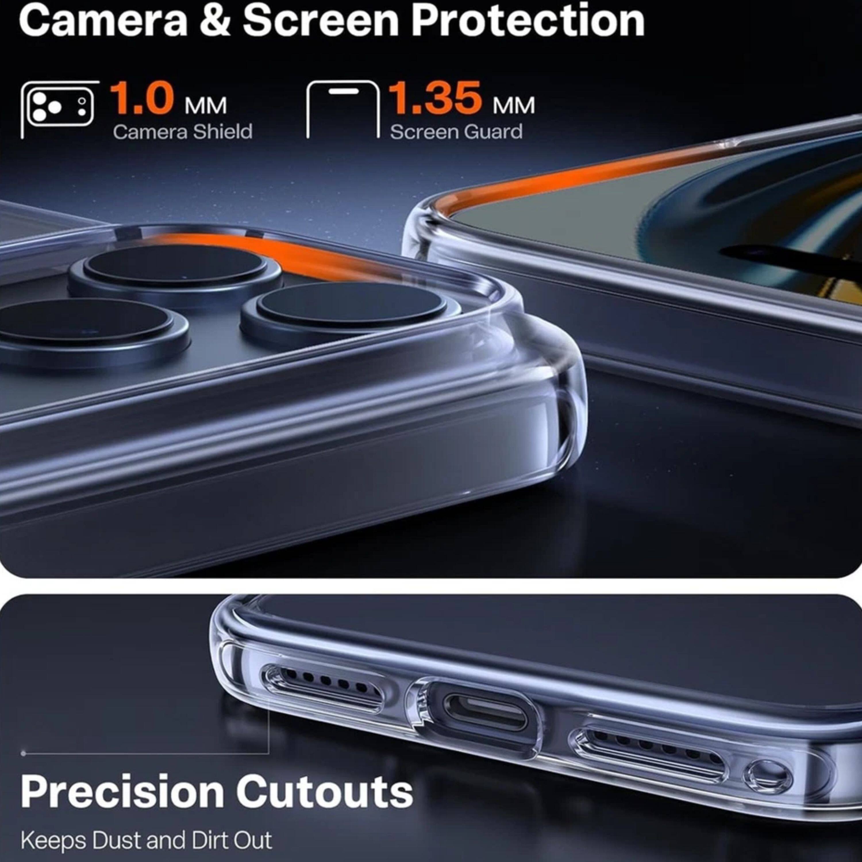 Camera & Screen Protection

1.0 MM Camera Shield

1.35 MM Screen Guard

Precision Cutouts

Keeps Dust and Dirt Out