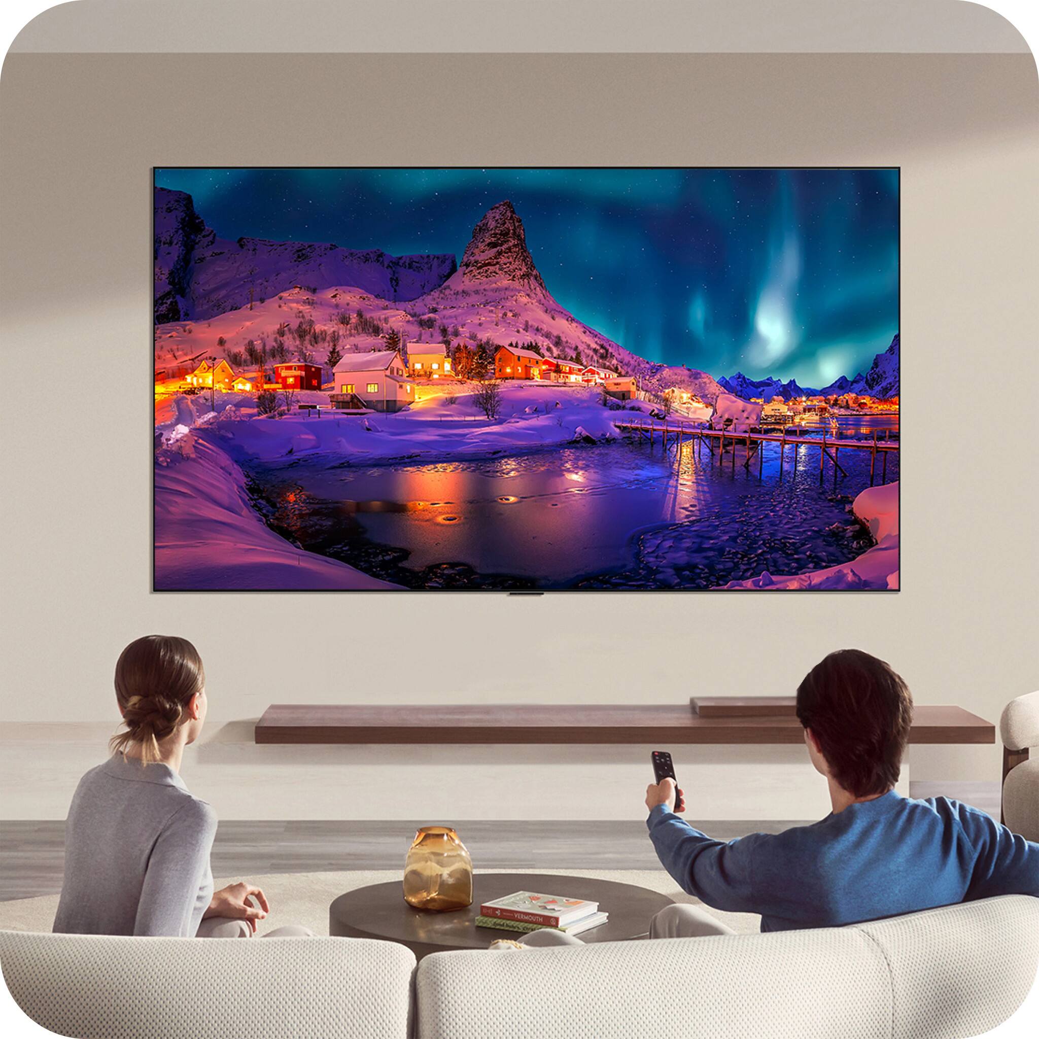 Alt View 18. LG - 97" Class G6 OLED evo AI 4K Smart webOS TV with Reflection-Free Premium and Flush Fit Gallery Design (2026).