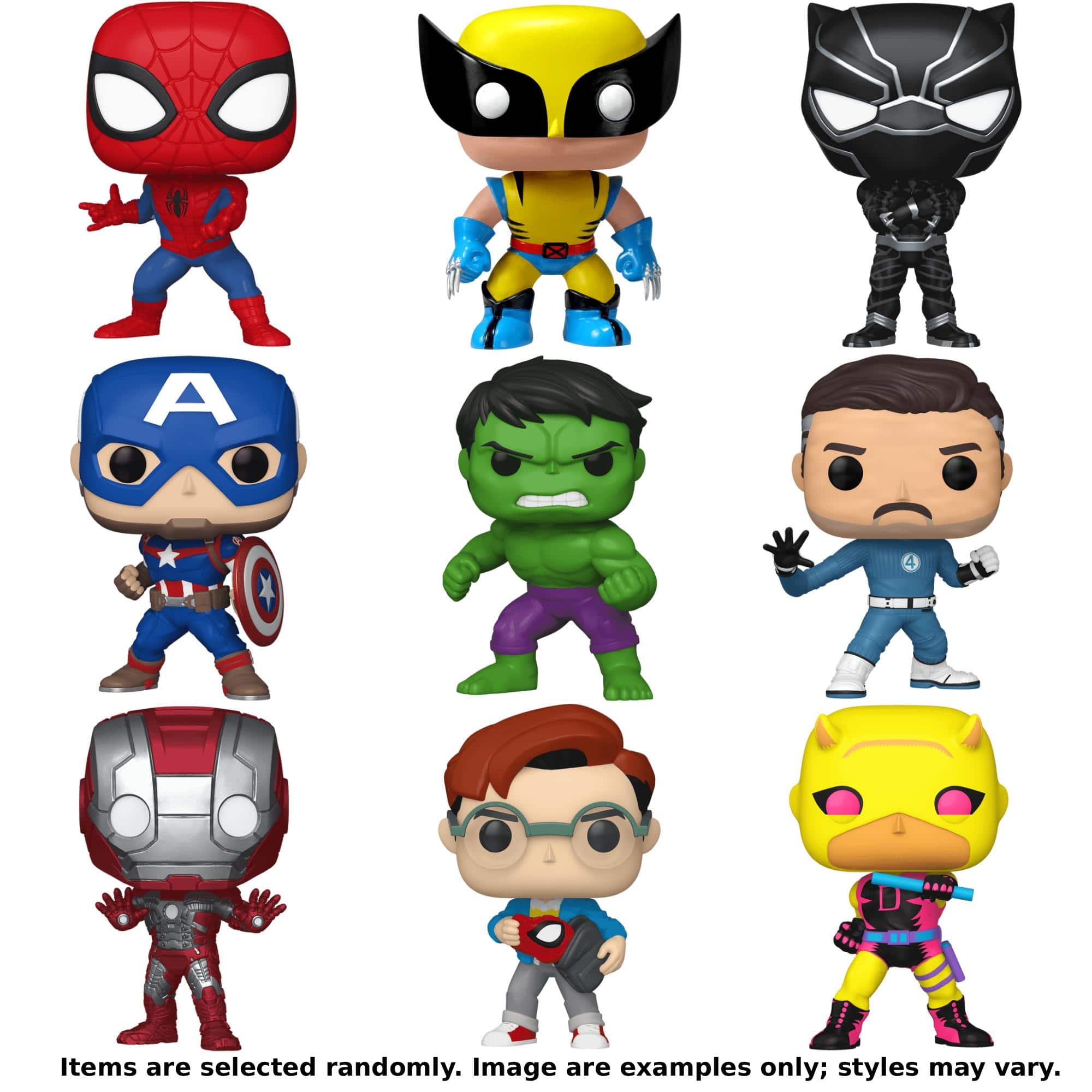 Set of 6 Surprise Comics & Superheroes Funko Pop! Randomly