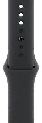 Angle. Apple - 46mm Sport Band - M/L - Black.