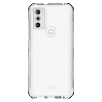 Front. Itskins - ITSkins Spectrum-R Clear for Moto g 2023 - Clear.