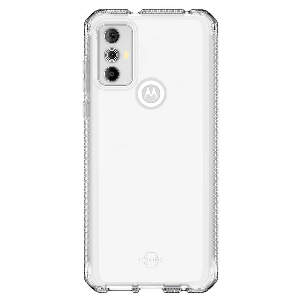 Front. Itskins - ITSkins Spectrum-R Clear for Moto g 2023 - Clear.