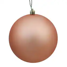Vickerman - 8" Matte Ball UV Drilled Cap - Rose Gold