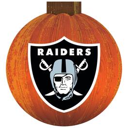 Fan Creations - Las Vegas Raiders 12'' Pumpkin Sign - Orange