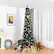 Alt View 11. Costway - 9Ft PVC Artificial Pencil Christmas Tree Slim Stand - Green.