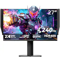 27"
2K QHD 2560x1440
240Hz
ADAPTIVE SYNC
IPS
HDR400
FAST
Support