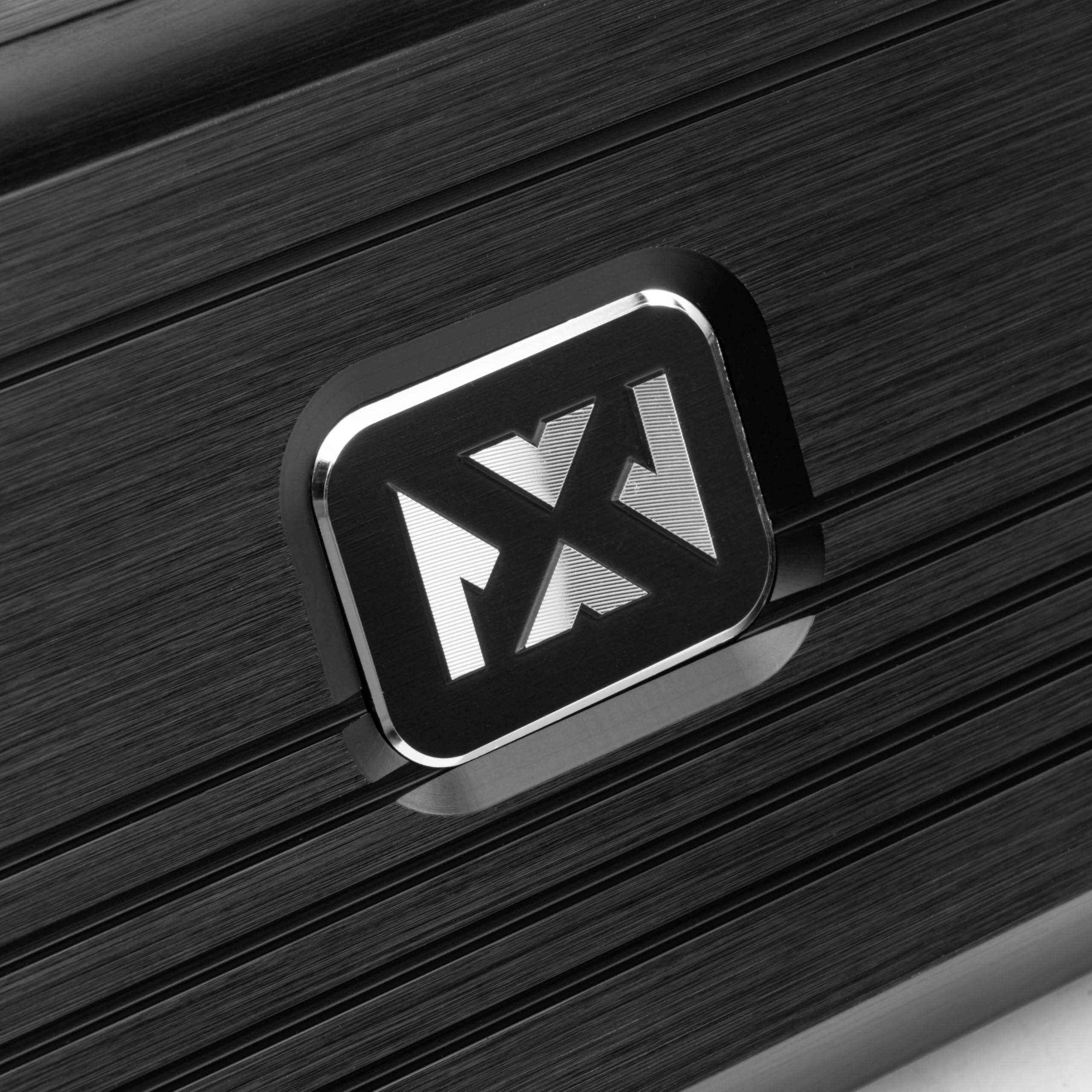 Alt View 1. NVX - NDA15001 3000W Peak (1500W RMS) N-Series Class-D 1-Ohm Stable Monoblock Amplifier with Remote Bass Knob.