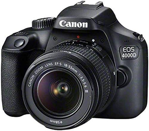 Canon Lens EF-S Zoom 18-55mm f/3.5-5.6 III for Canon EOS 4000D, 58mm