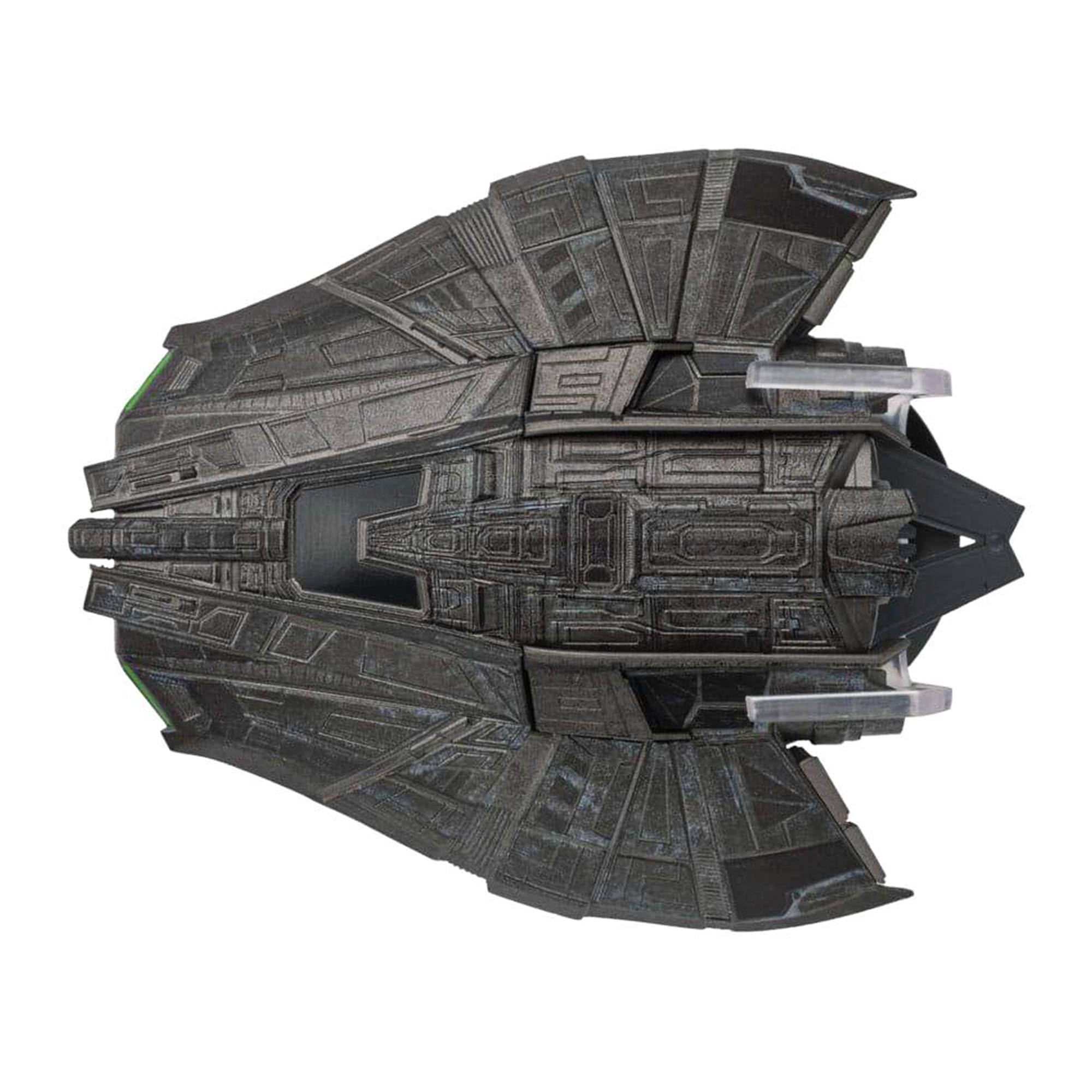 Alt View 10. Eaglemoss - Eaglemoss Star Trek Picard Ship Replica | Romulan | Nareks Snakehead Ship - Black.