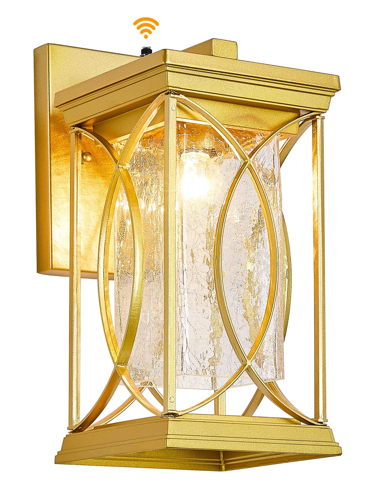 Large & dusk to dawn sensor【Gold】