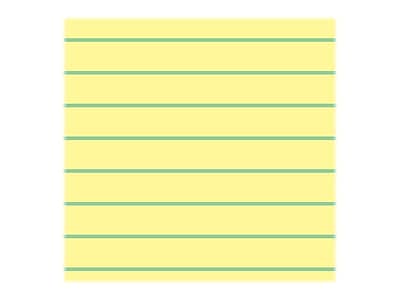 Alt View 2. Ampad - Notepad, 8.5" x 11.75", Narrow, 100 Sheets/Pad - Canary.