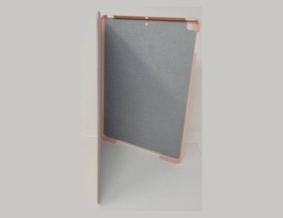 Left. Verizon - Verizon Folio case and Screen protector for 2019 iPad (10.2-inch) 8th & 7th Gen Pink - Pink.