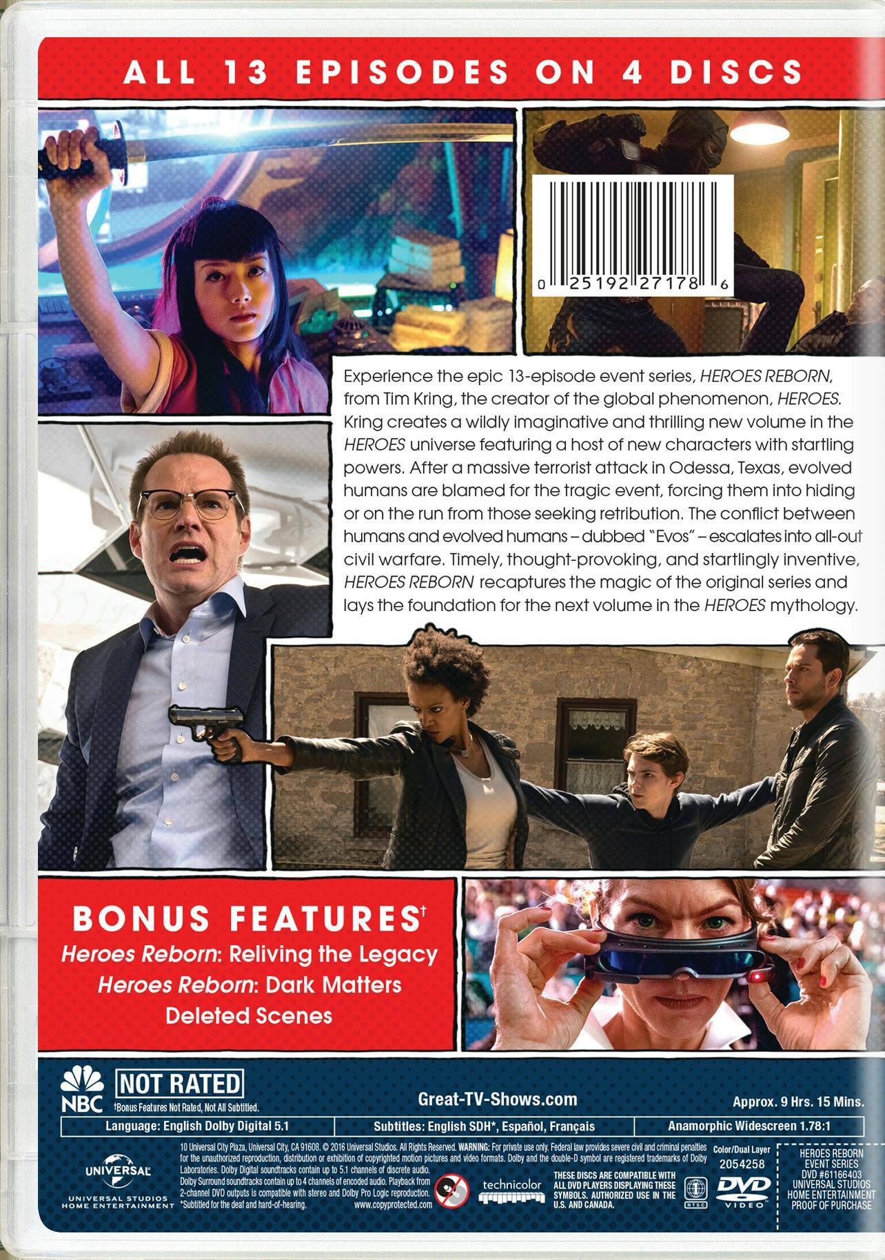 Angle. Heroes Reborn [DVD].