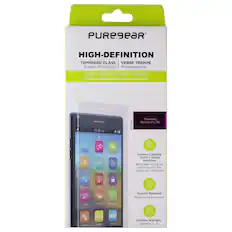 PUREgeaR HIGH-DEFINITION TEMPERED GLASS VERRE TREMPÉ Screen Protector Protège-écran Perfect Alignment Tray" Included Plateau d'alignement parfait inclus 12:56 PM Pour Samsung Galaxy A14 5G Aa ME Ca News Sba Orpasioa - Internet Industry Leading Touch + Swipe Precision Balayage tactile de précision à la fine pointe de l'industrie % Bnses i -d0 Security Scratch Resistant Résistant aux rayures Snanch Certificates Downloads Settings Messages Camera Lifetime Warranty Garantie à vie