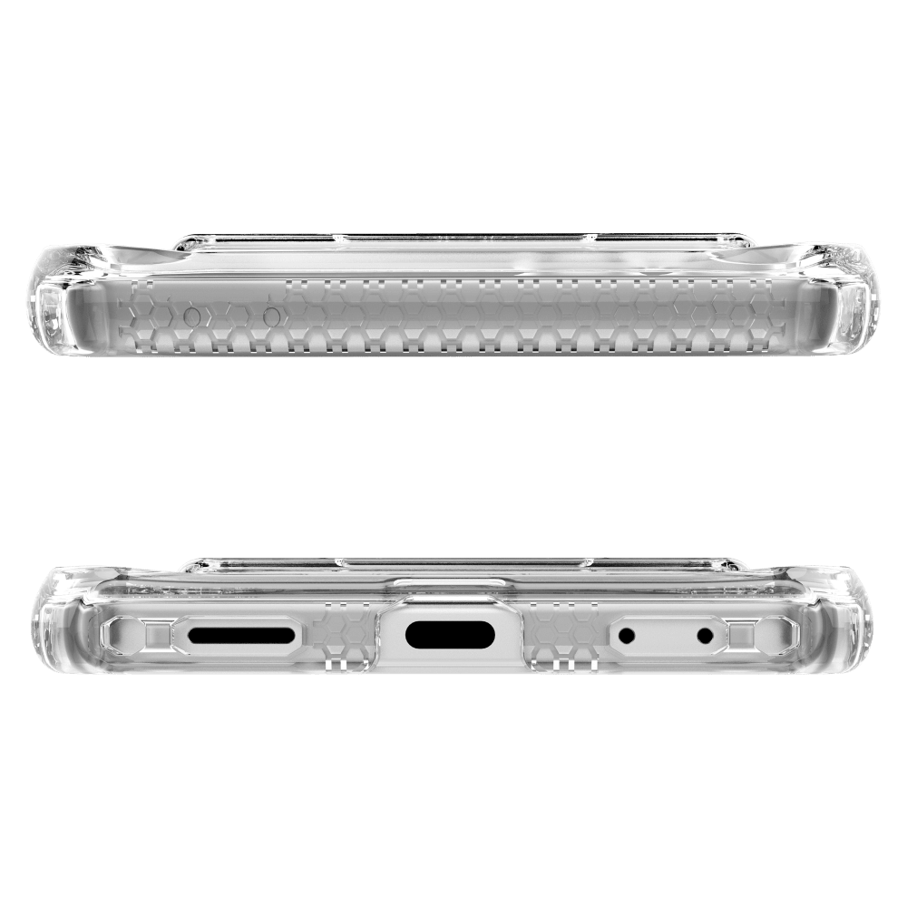 Alt View 2. Itskins - ITSKINS - Hybrid_R Clear Hinge Case for Samsung Galaxy Z Flip7 - Transparent - Clear.