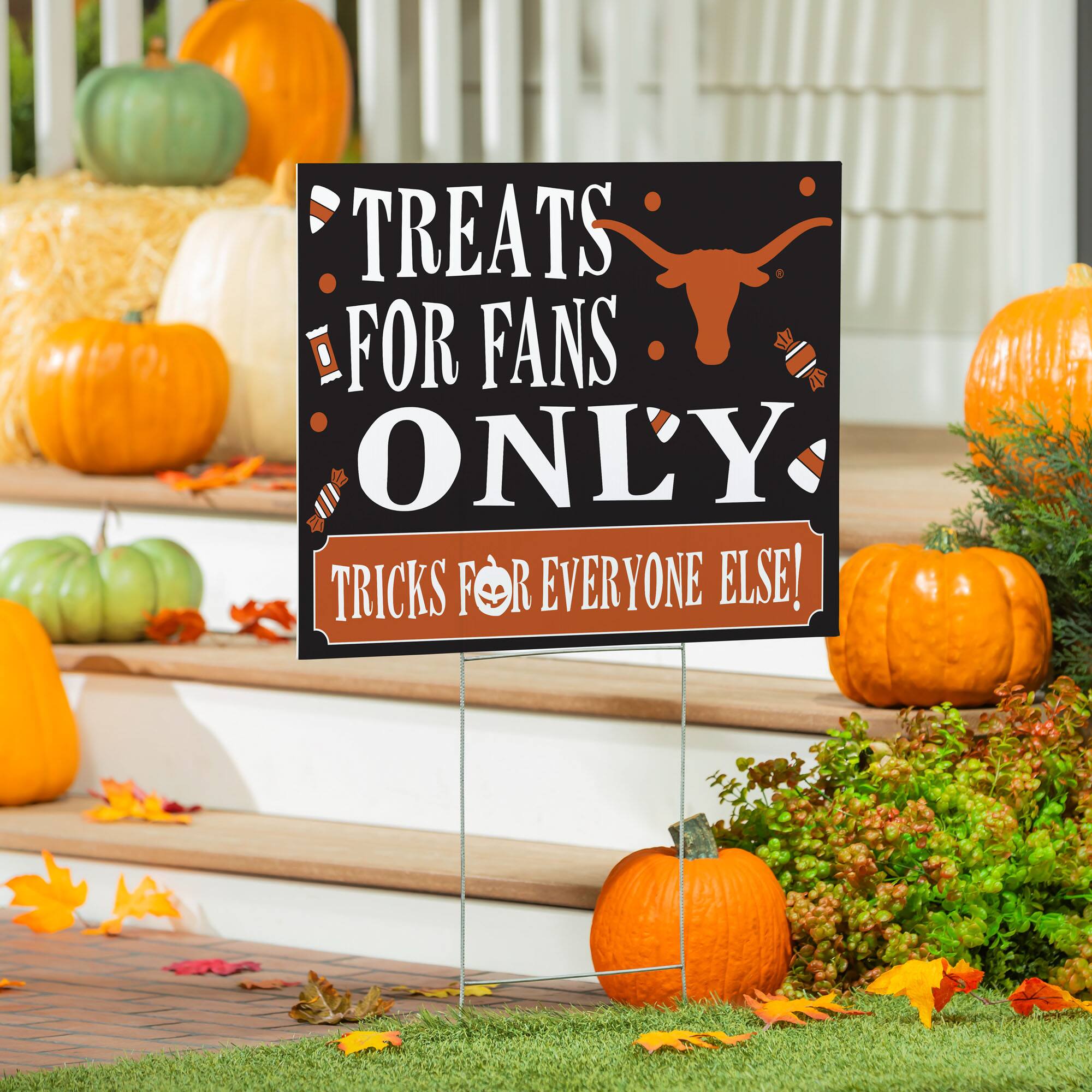 TREATS FOR FANS ONLY.  
TRICKS FOR EVERYONE ELSE!