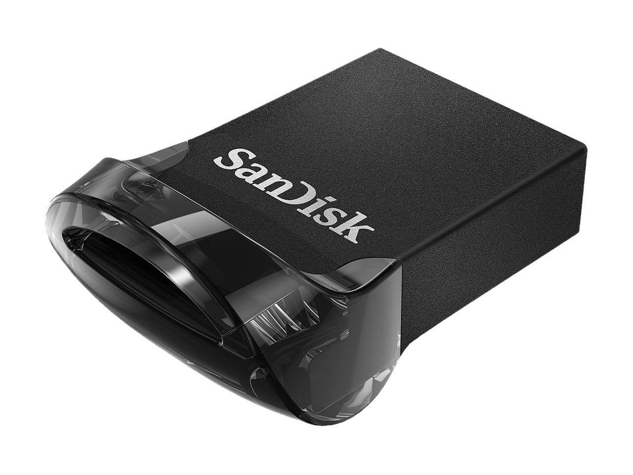 Alt View 3. SanDisk - Sandisk 128GB Ultra Fit USB 3.1 Flash Drive, Speed Up to 130MB/s (SDCZ430-128G-G46) - G46.