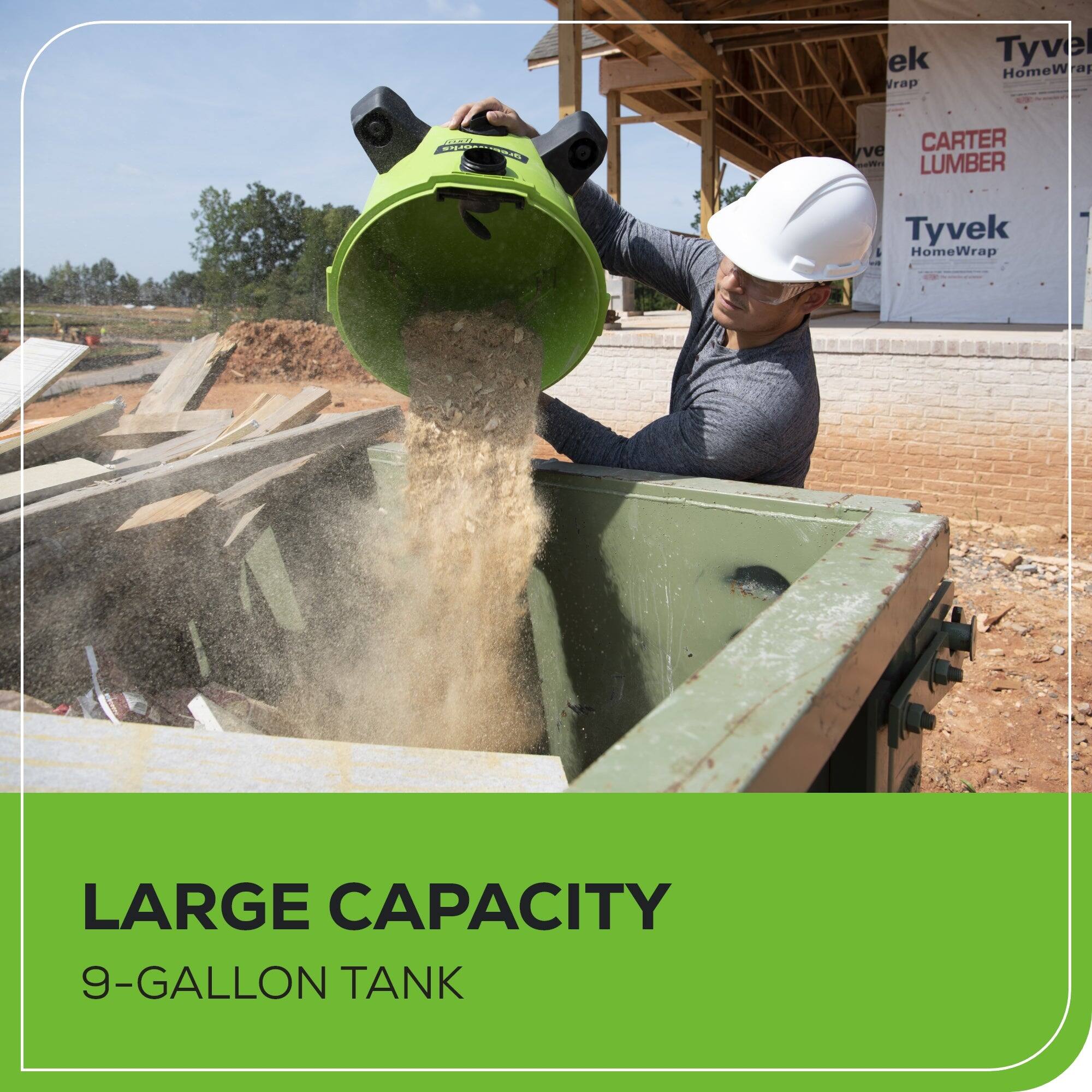 ek rap Tyvek HomeWrap a TR ad CoCaR ve C CARTER LUMBER Tyvek HomeWrap LARGE CAPACITY 9-GALLON TANK