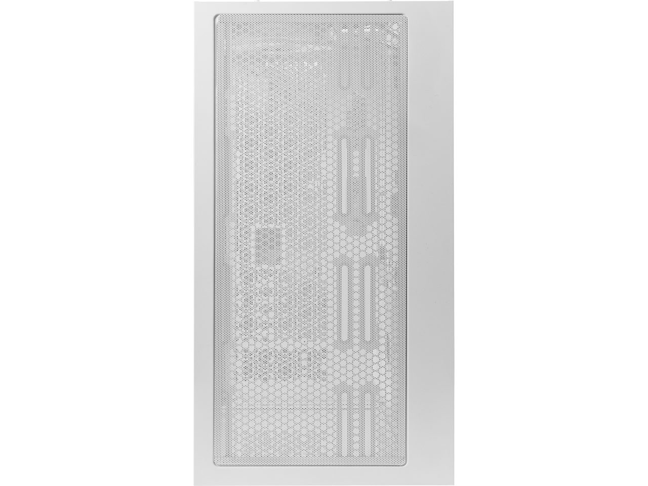 Alt View 3. MSI - MSI MAG PANO 110R PZ - Gaming PC Case, Tempered Glass, 4x120mm ARGB Fans, 360mm Liquid Cooling, Mesh Panel - White.