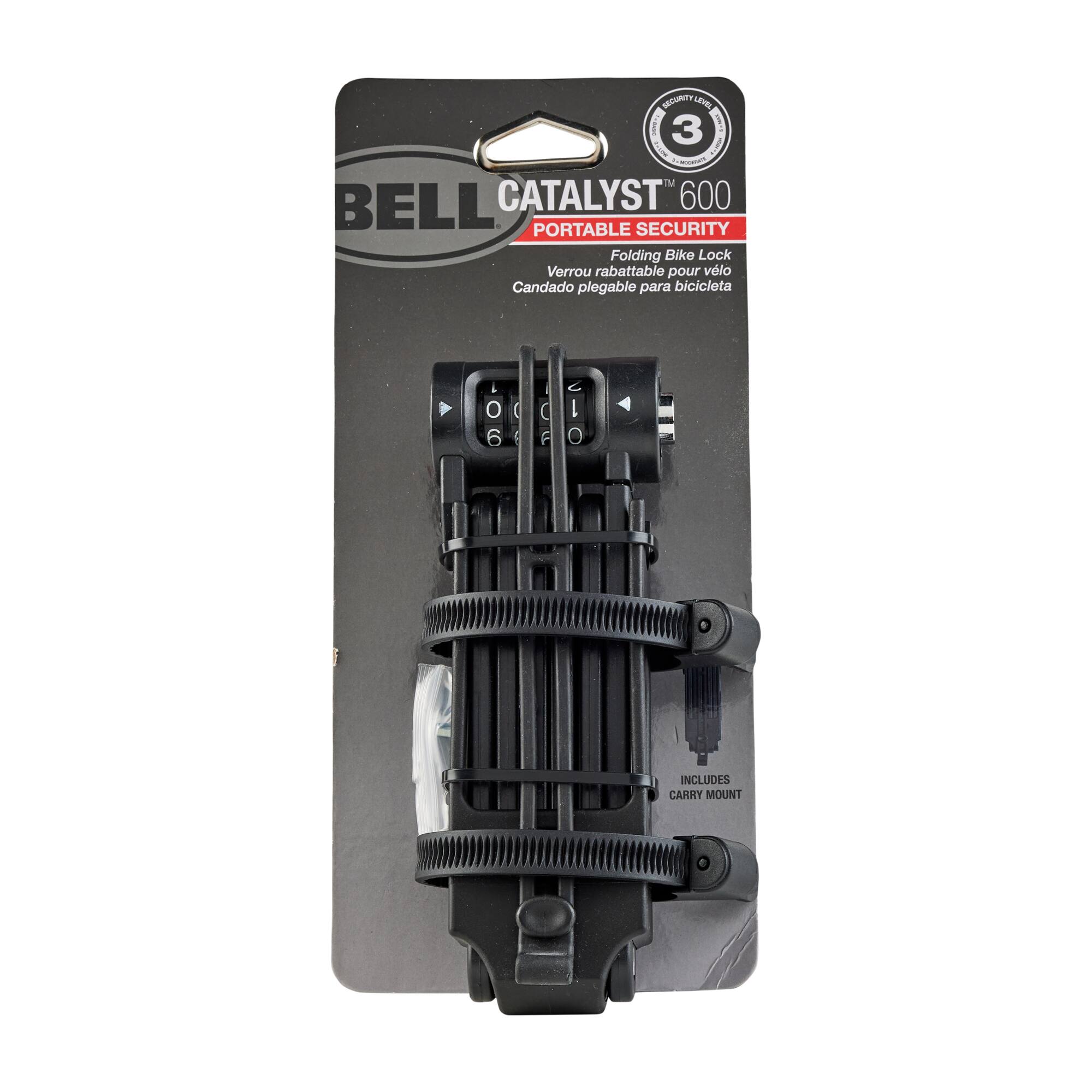 Alt View 11. Bell - Catalyst 600 Folding Lock for Bike and Scooter - Black.